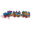 Multicolour Blocks Train - WD3187