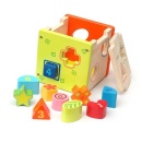 Wooden Shape Sorting Cube - WD7149