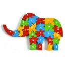 Wooden 3D Puzzle Elephant - WD2343